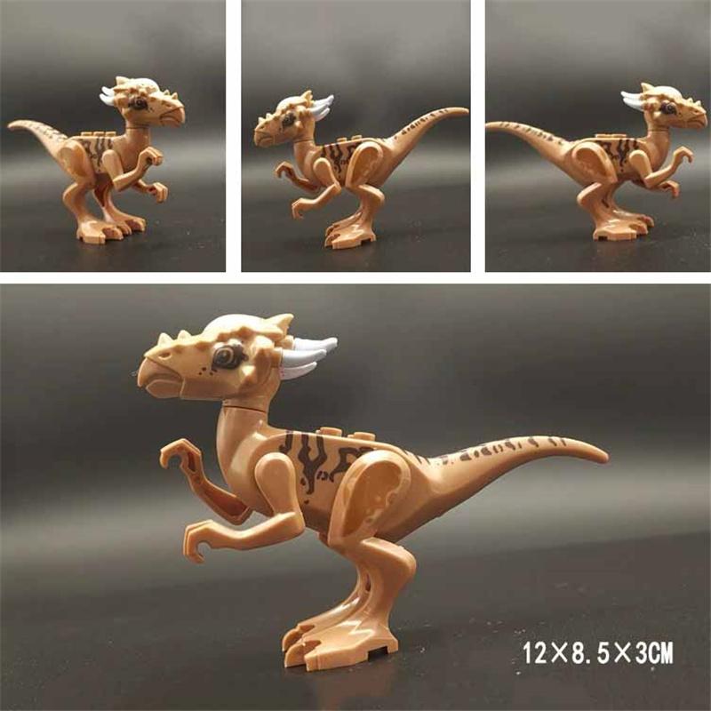 Mini Bloques de Construcción Juguete de Dinosaurio DIY Set de Construcción Creativa Juguetes Educativos STEM para Niño Niña Niños Kit de Montaje de Ladrillos Pequeños