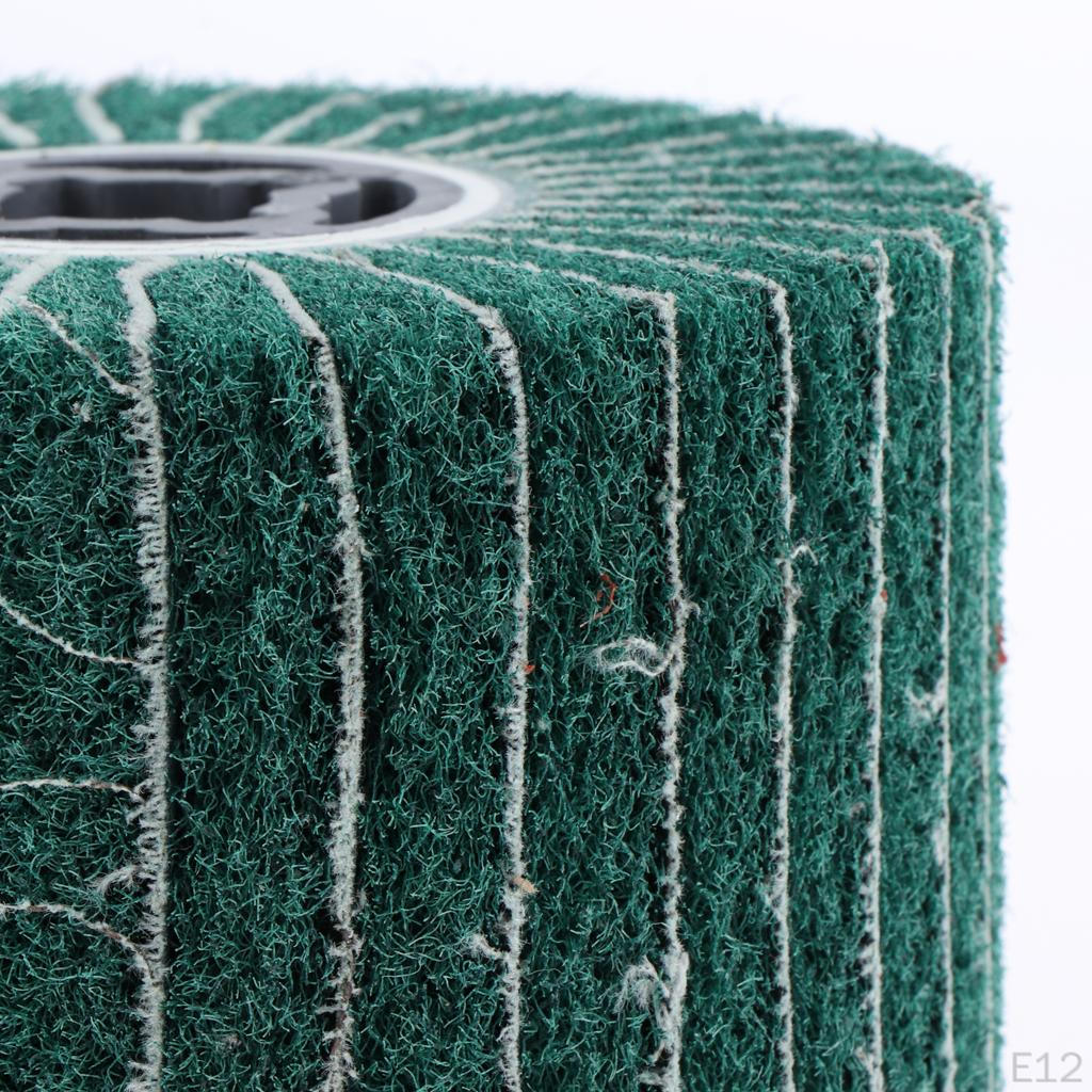 1Pc Wire Drawing Polishing Burnishing Woodworking Wheel