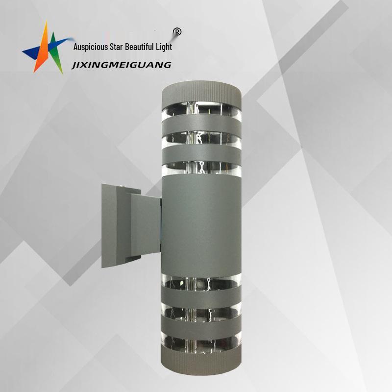 European Style LED Outdoor Wall Lamp for Garden Villa, Corridor, or Wall; GU10 & E27 Models; US Standard.