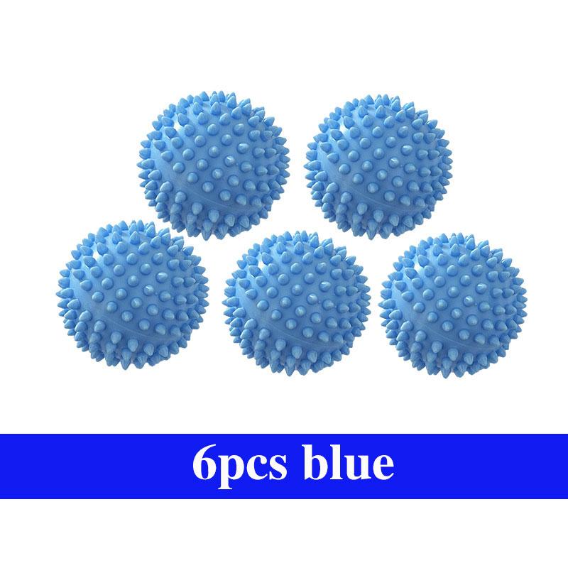 1/6pcs Laundry Balls Reusable PVC Solid Cleaning Ball for Remove Dirt Anti-Winding Household Washing Machine Cleaning Tools