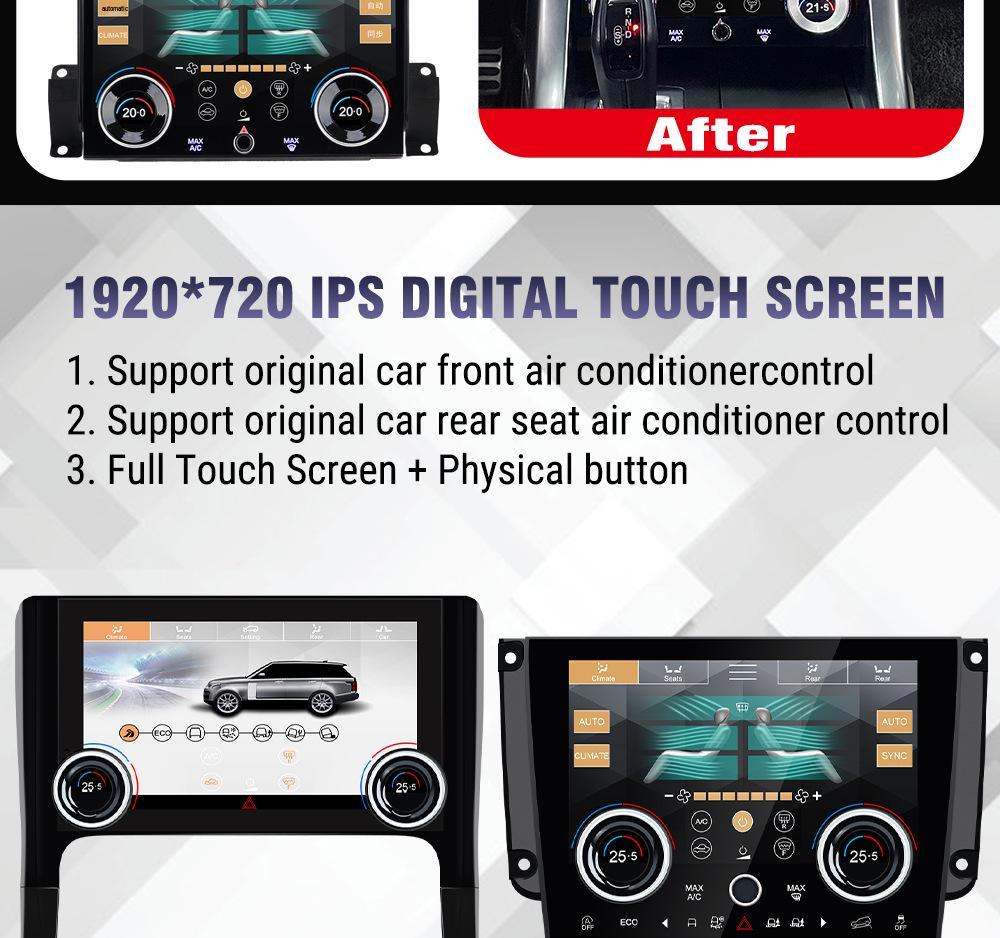 Smart AC Screen for Range Rover Autobiography/Vogue L405 & Sport L494 Center Console