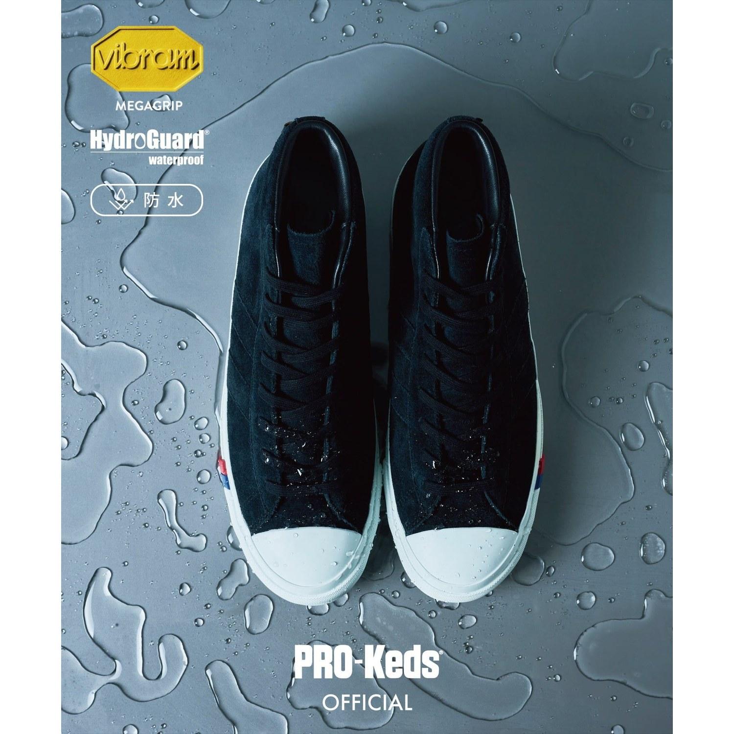 PRO-Keds Official Royal Plus Suede High Waterproof ShoesFootwear Sneakers Black White