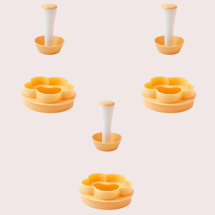 Konditordeig Tamper Sett Blomsterformet Kutter Kakeform Kreativ Kakekopp Presser Kjeksform Pai Tamper Kjøkken DIY Bakeverktøy