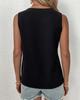 Women's V-neck Lace Loose Short Sleeve Top - Elegant Commute Style