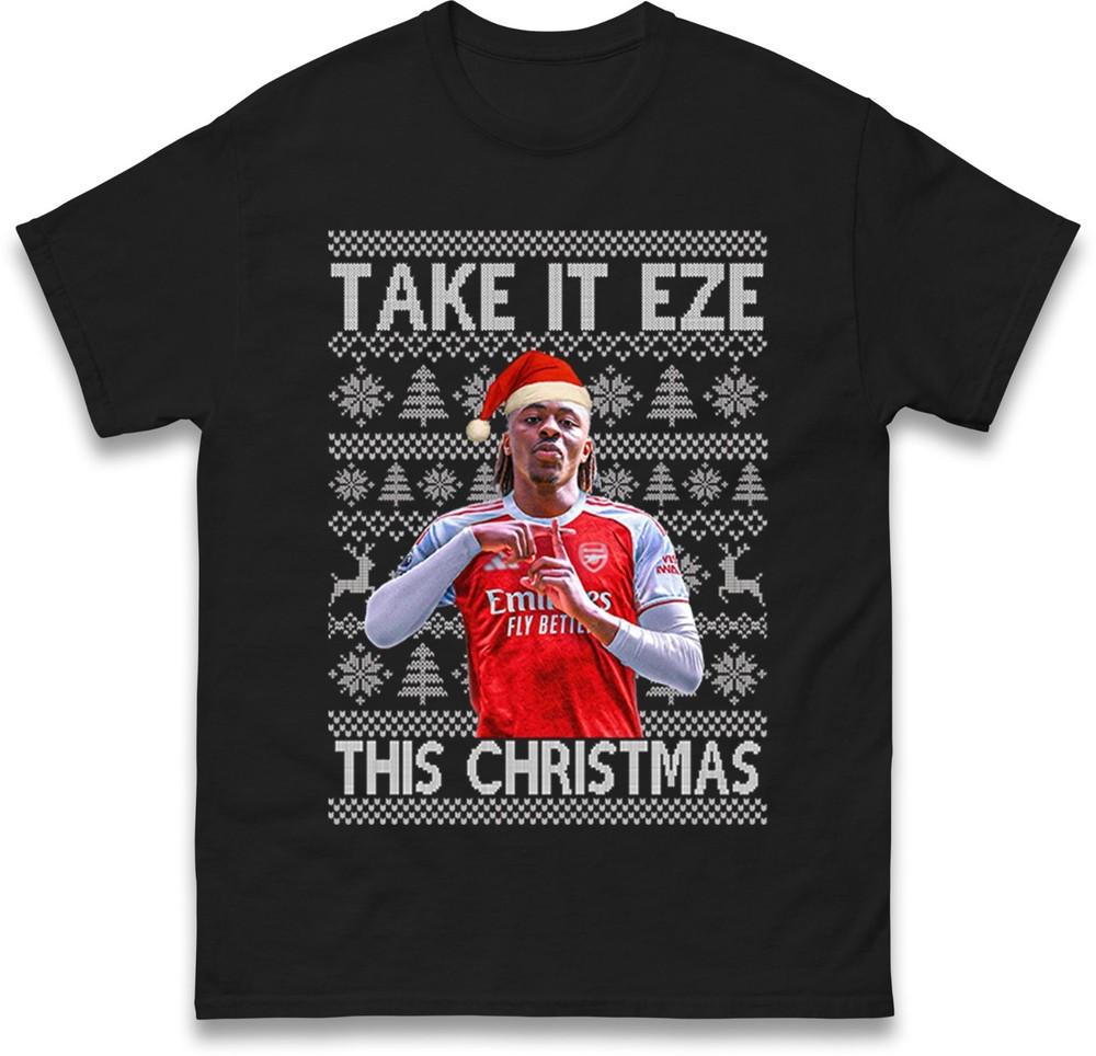 Eberechi Eze Christmas Christmas TShirt Festive Unisex Holiday Tee Top Gift
