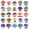 50PCS Dreamy Tree of Life Luminous Stickers for Phone Cases & Journals