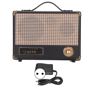 Retro Bluetooth Lautsprecher Multifunktions-Steckkarte Drahtloser tragbarer Lautsprecher für Innen und Außen
