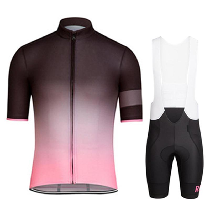 Short Sleeve Shirt Bicycle Clothing Men Black MTB Maillot Ciclismo Bike Racing Bib Shorts Set Summer Breathable Cycling Suit Set 2026