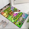 Tappeto Stampato Personalizzato My Singing Monsters Playground, per Sedia da Ufficio Soggiorno Camera da Letto Cucina Decorazioni Regali.