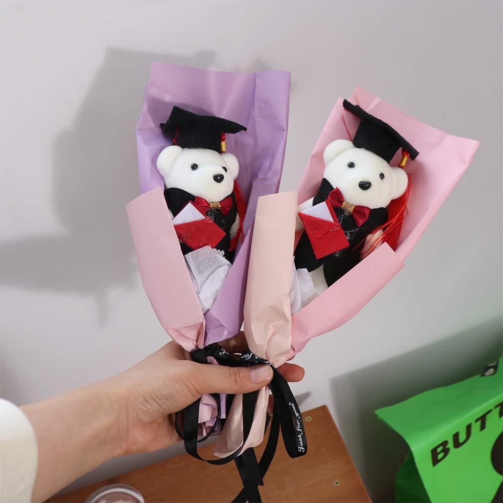 Šik Kytice Medvědů k Promoci Kreslený Dárek k Promoci Plyšová Kytice Medvědů Promoční Sezóna