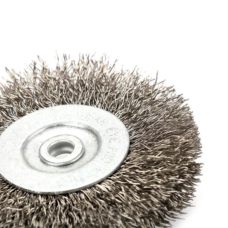 Wire Wheel Stainless Steel Brush For Bench Grinder Abrasive Accessories New