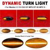 For MAZDA 2 3 5 6 BT-50 MPV II 2006 2007 2008 2009 2010 Led Dynamic Side Marker Turn Signal Light Sequential Blinker Light Amber