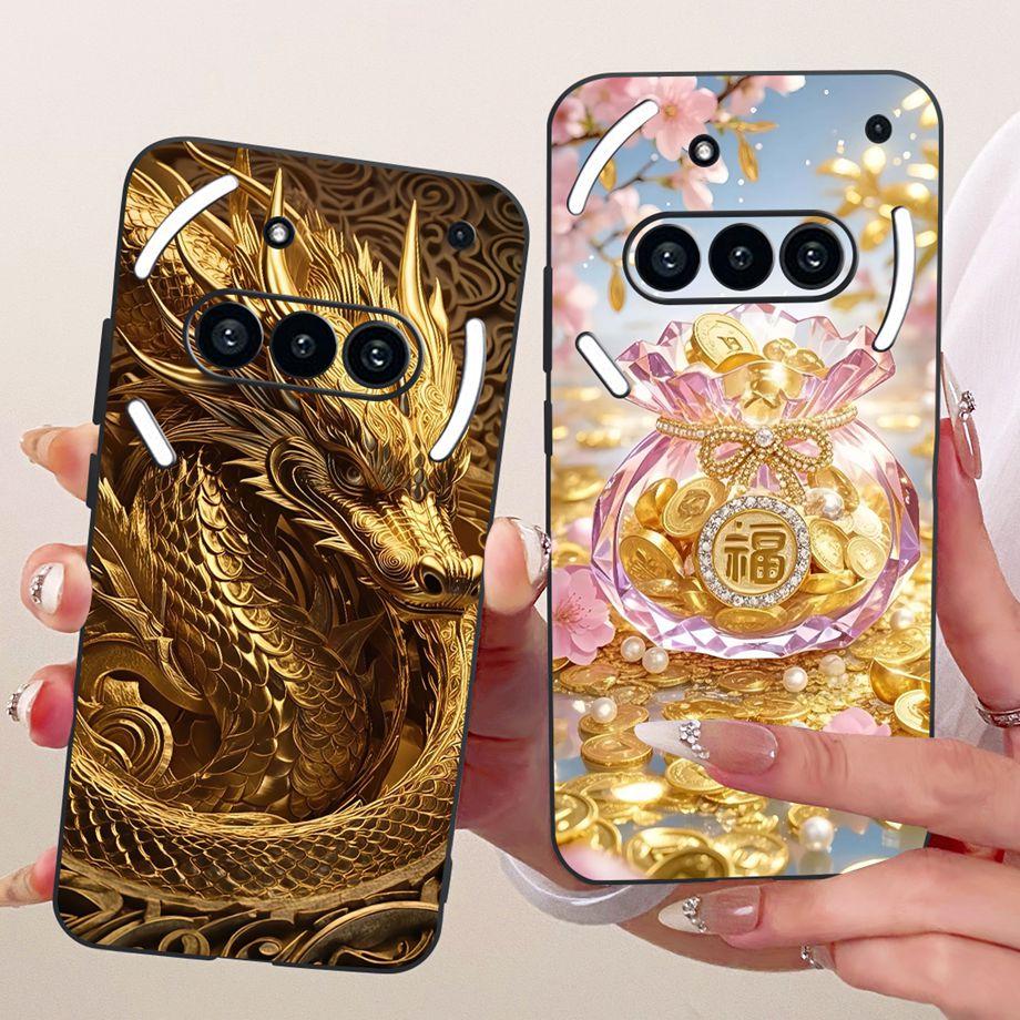 For Nothing Phone (3a) Pro (2a) Plus (1) Phone Case Luxury Flower Butterfly Cartoon Bow Pattern Back Cover Soft TPU Silicone Bag