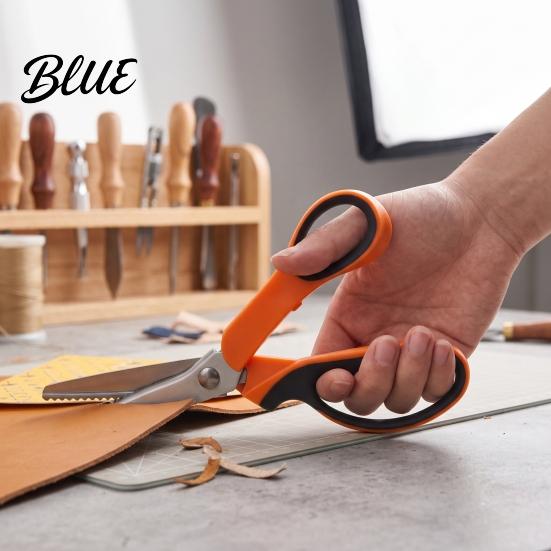 Zigsag Scharen voor Stof Zigzag Naaischaren Roestvrij Staal Getand met Ergonomisch Handvat Quilten En Knutselen Scharen Handheld Randknippen