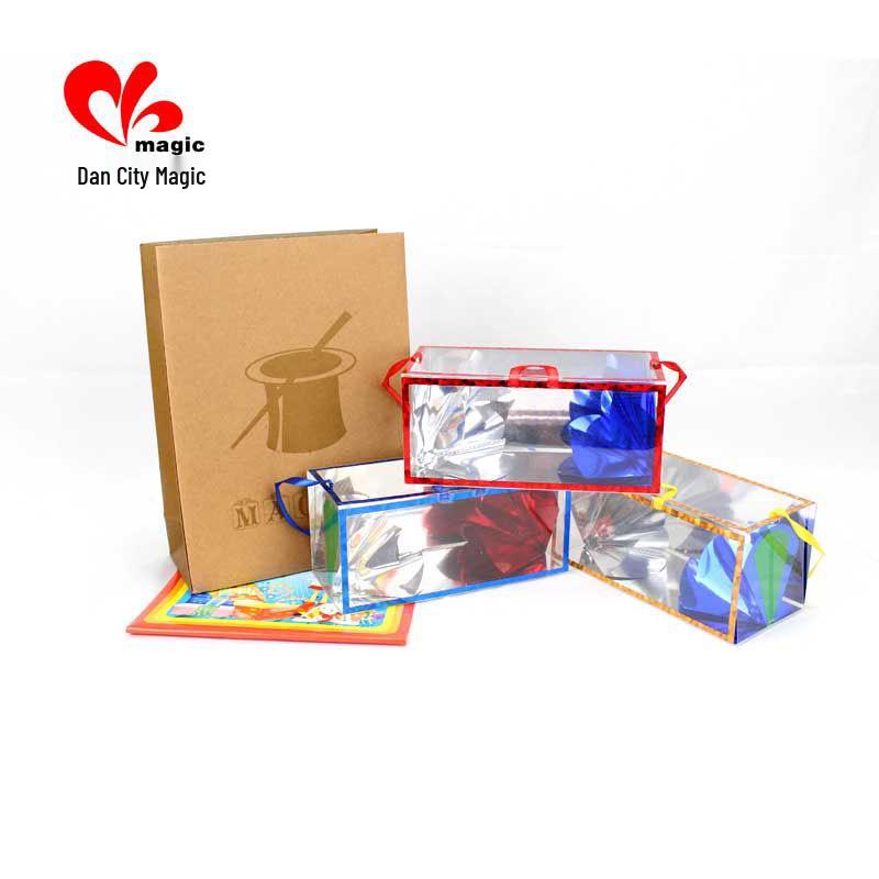 

Бумажная коробка для цветов среднего размера высокого качества для сценической магии и шоу талантов