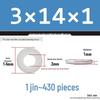 Extra Thick Galvanized Iron Flat Washer, Round, M3-M62