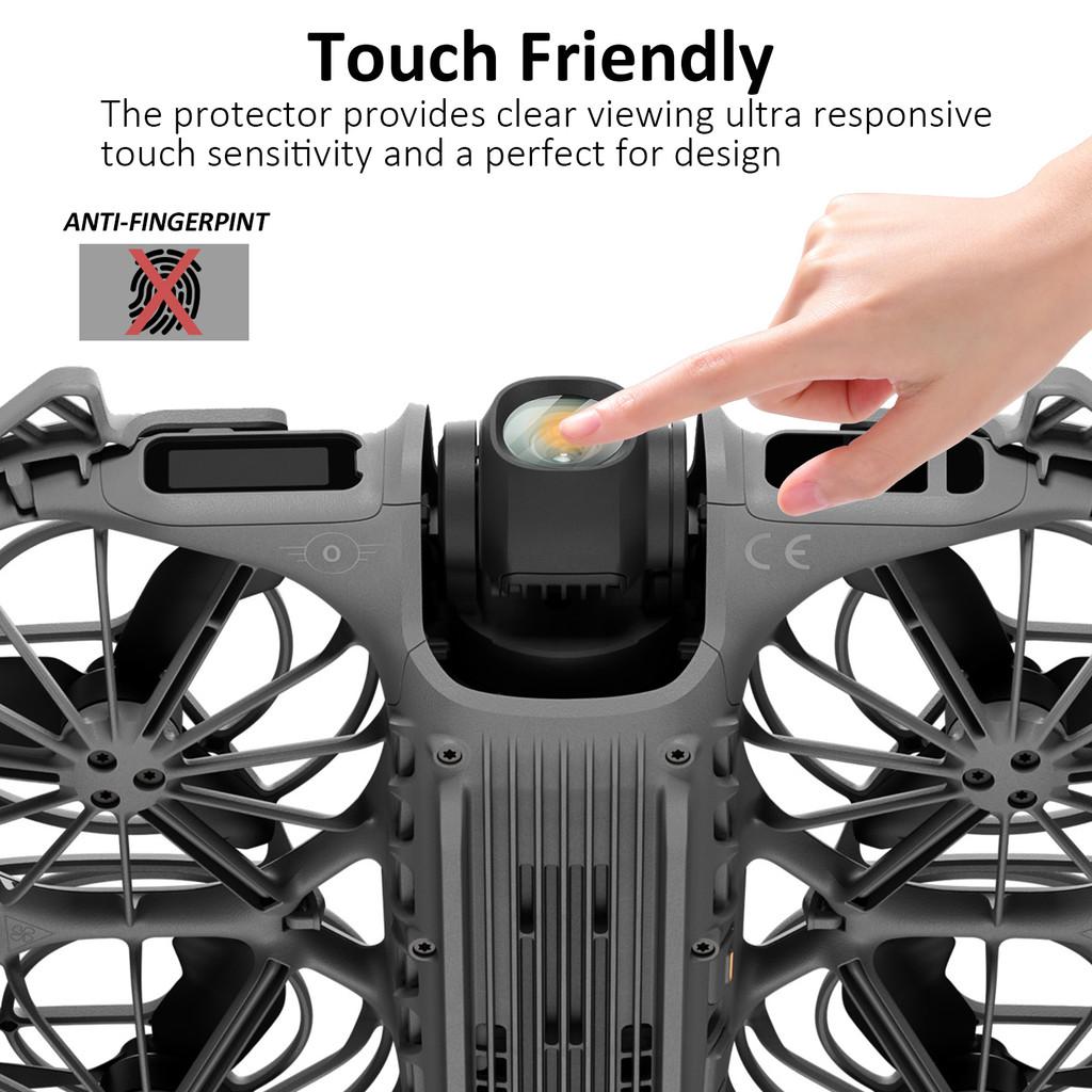 HD Clear Tempered Glass for DJI Neo 2 Drone - Anti-Scratch Lens Protective Film Fit for 1/2-inch CMOS Camera Accessory