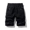 Men's Casual Wear Multiple Pockets Five-pocket Pants Mid- Pants