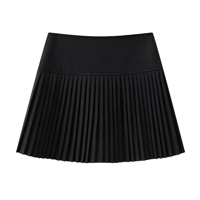 Женская осенне-зимняя плиссированная юбка А-силуэта L