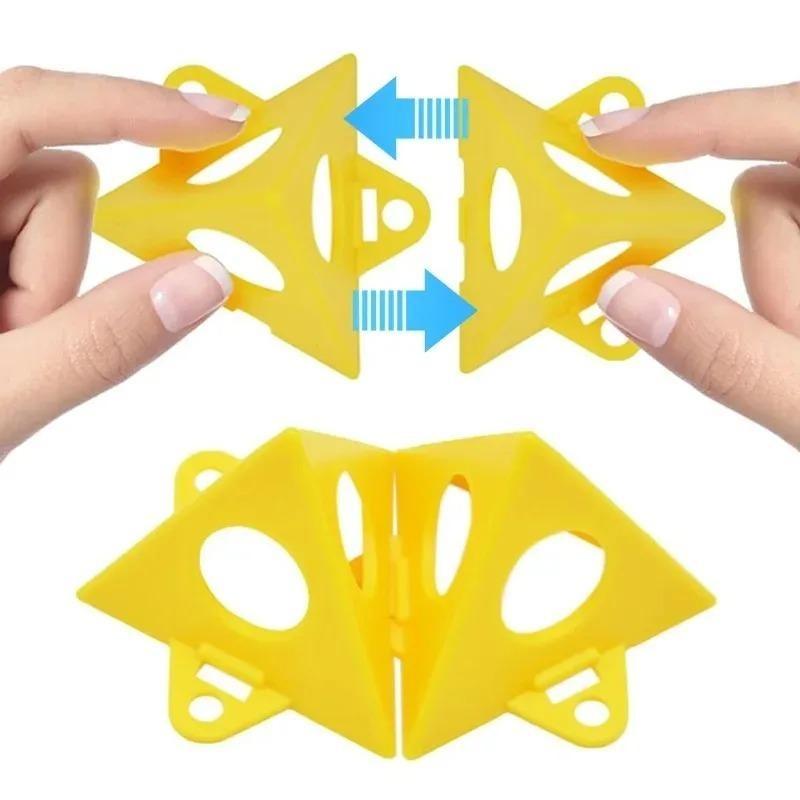 1-50PCS Pyramid Triangle Support Cone Mini Woodworking Spray Painting Stand Door Plank Support Cushion Block Paint Tool