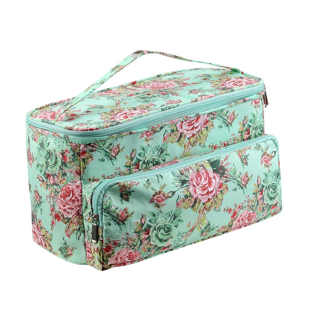 Empty Knitting Tote Yarn Storage Case Carrying Knitting Needles Crochet Hooks Sewing Accessories Organizer Bag