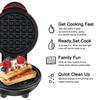 Breakfast Waffle Molds Mini Electric Waffles Maker EU Plug Mini Waffle Pot Egg Cake Oven Bubble Egg Cake Oven Pan Eggette Machine Bakeware