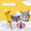Pet Shower Gel Foaming Machine Dog Bath Foamer Cat Bathing Dilution Bottle Yellow Duck Shape Bubble Machine