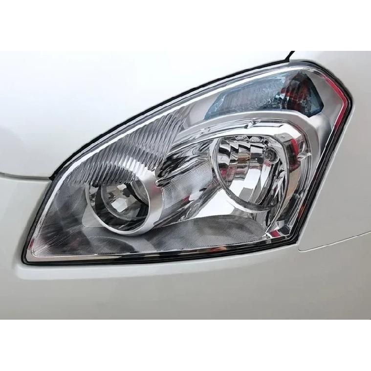For Nissan Qashqai 2008-2015 Car Accessories Front Headlight Cover Transparent Lampshade Headlamp Shell Lens Plexiglass