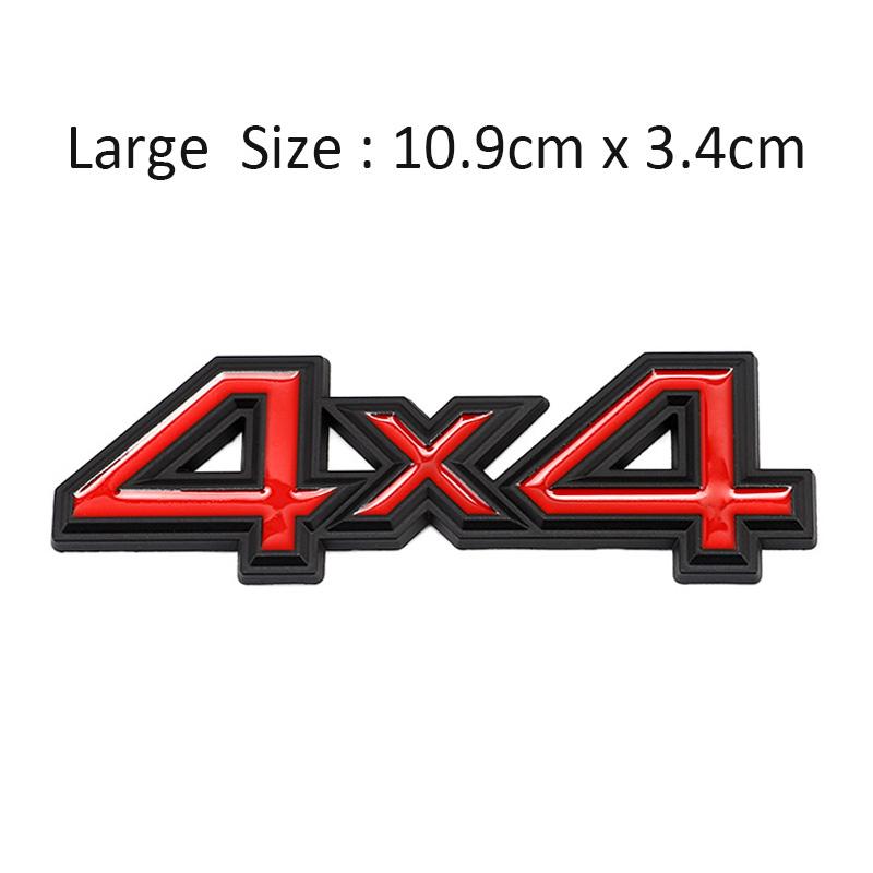 4X4 4WD Logo Car Sticker Trim Front Hood Grille Emblem Badge DecalsVehicle Parts & Accessories, Car Tuning & Styling, Body & Exterior Styling!