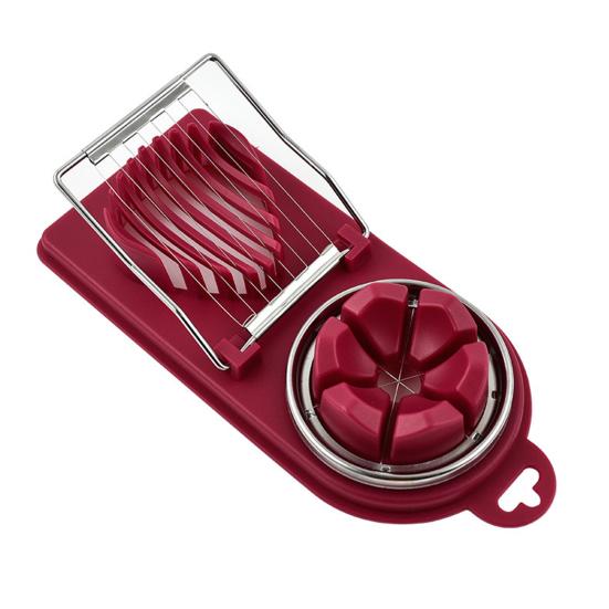 Egg Slicer Stainless Steel Salad And Sandwich Egg Cutter Fancy Splitter Egg Cutter Tool Kitchen Gadget