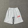 Cort Short Devil Island Print Shorts Mens Hip Hop Skate Casual Sweatpants Trendy Streetwear