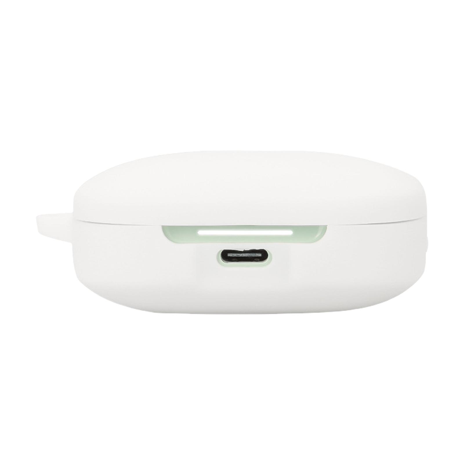 

Мягкий защитный чехол для наушников для Redmi Buds 6 Зарядный кейс Силиконовый корпус Раковина Кожа Ударопрочный и Пыленепроницаемый Чехол белый