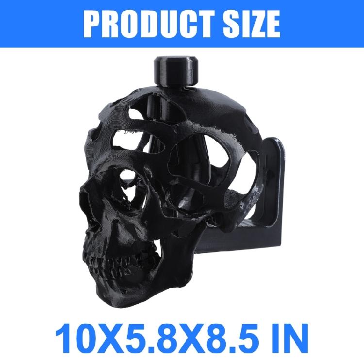 Realistic Skull Helmets Display Stand Support Rack For Collectors Enthusiasts Adding A Touch Of Personality To Any Room