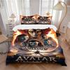 Custom Name Avatar World Bedding 3 Piece Set HD Print Duvet Cover Pillowcases for Teens Adult Bedroom Decoration