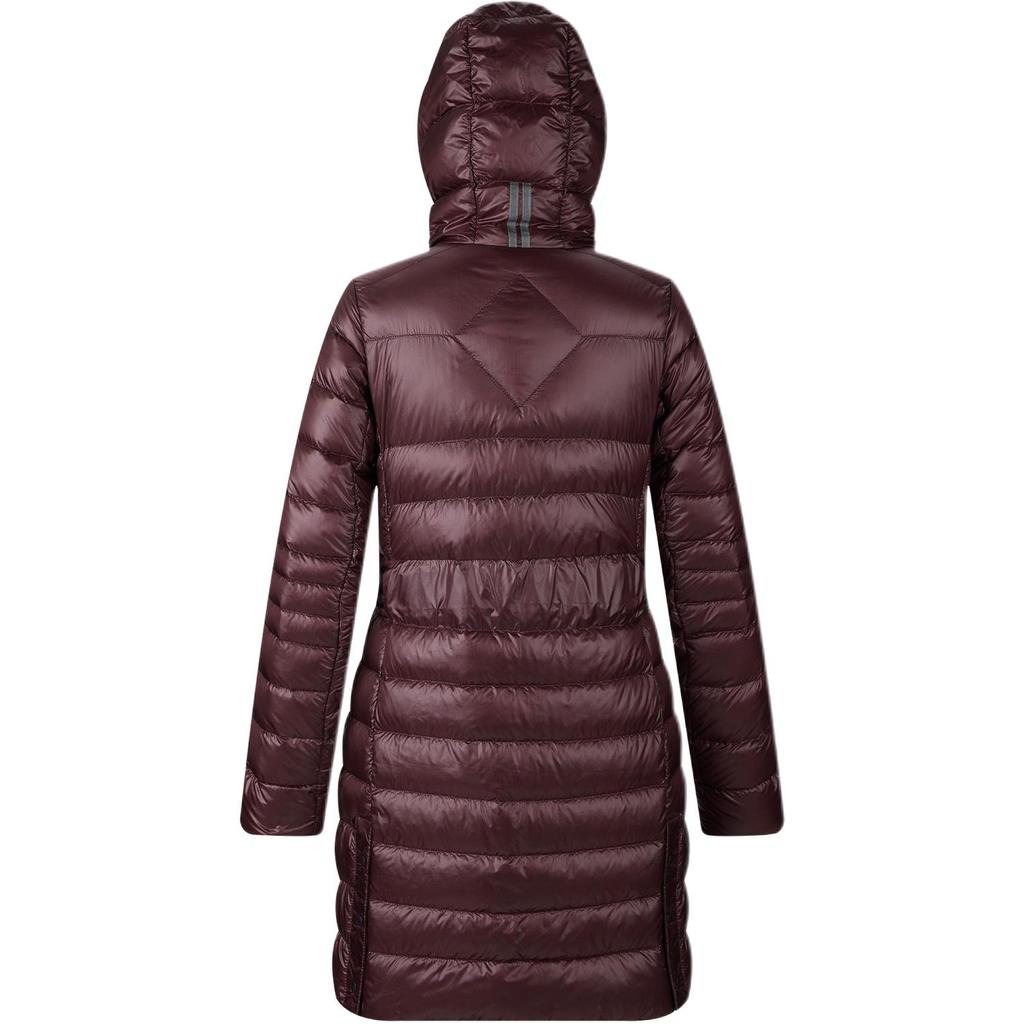 Canada Goose Black Label Mid-Length Logo Sleeve Design Down Jacket Women Outerwear 2235LB-218