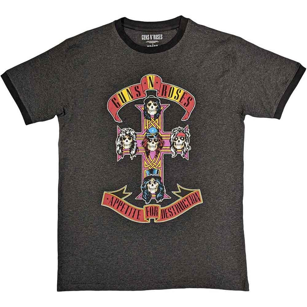 

Унисекс футболка с контрастными рукавами Guns N Roses: Аппетит к разрушению (Средняя) 2XL