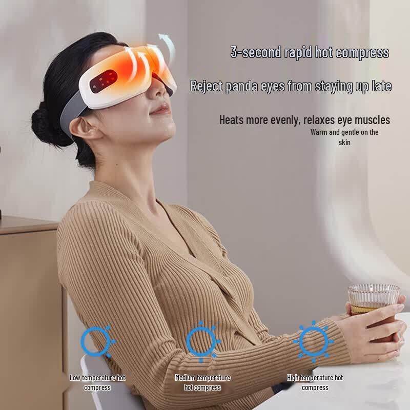 Chirimiri Heated Eye Massager Sleep Mask CE-100 CN plug (adapter included)