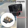 Magnetic Backplate Base Stand Bracket For DJI Action 6 Camera Accessories Multi-Angle Adjustment Quick Release Adapter Mount