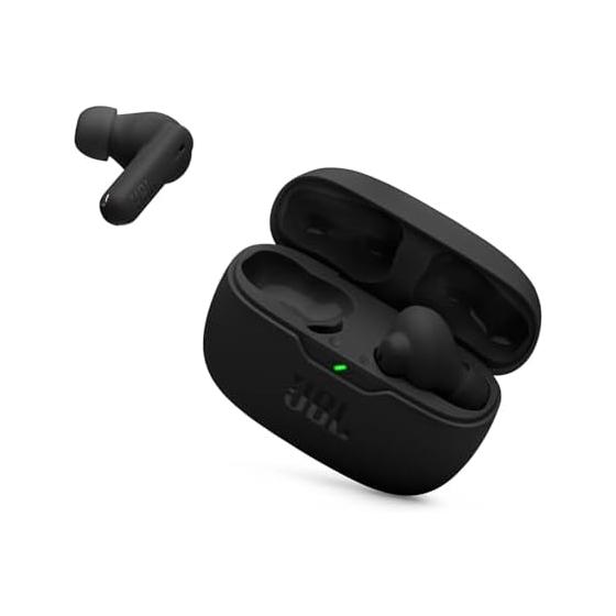 JBL WAVE BEAM 2 Wireless Earphones Active Noise Canceling IP54 Waterproof and Dustproof Multipoint Up to 40 Hours (Black)