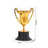 3x Kids Mini Trophies Mini Award Trophy Cups, Decorative Ornaments for Sports Tournament