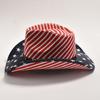 New Vintage Panama Paper Grass Hat for Men's and Women's Fashion Printing Western Cowboy Hat Outdoor Travel Beach Sun Hat