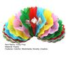 Circle Compression Flower Trick Prop Fun Multicolor Stretchable Entertainment Creative Novelty Compression Flower Stage Prop
