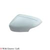 ZUK For Volvo S40 C30 C70 V50 2007-2009 Exterior Door Rearview Mirror Cover Side Mirror Shell Wing Mirror Housing None Painted