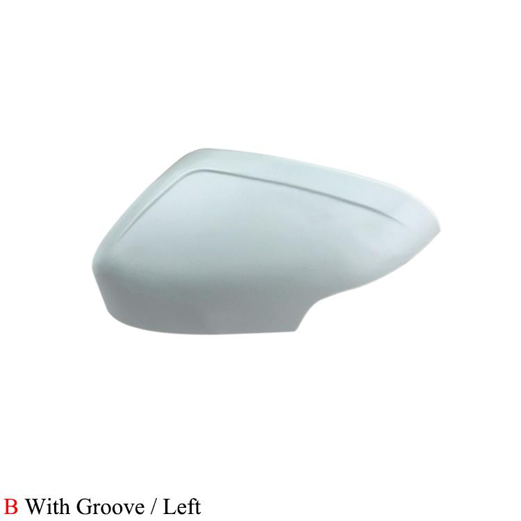 ZUK For Volvo S40 C30 C70 V50 2007-2009 Exterior Door Rearview Mirror Cover Side Mirror Shell Wing Mirror Housing None Painted