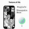 Kento Nanami cool man fashion design Phone Case For iPhone 16 15 14 13 12 11 Plus Pro Max  High-end Luxury Magsafe Sheepskin