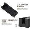 watchget Tamper Stand, Tamping Stand, Espresso Tamper Mat, Coffee Tamper Mat, Espresso Tamping Station, Portafilter Holder, Tamping Station Base, Mult