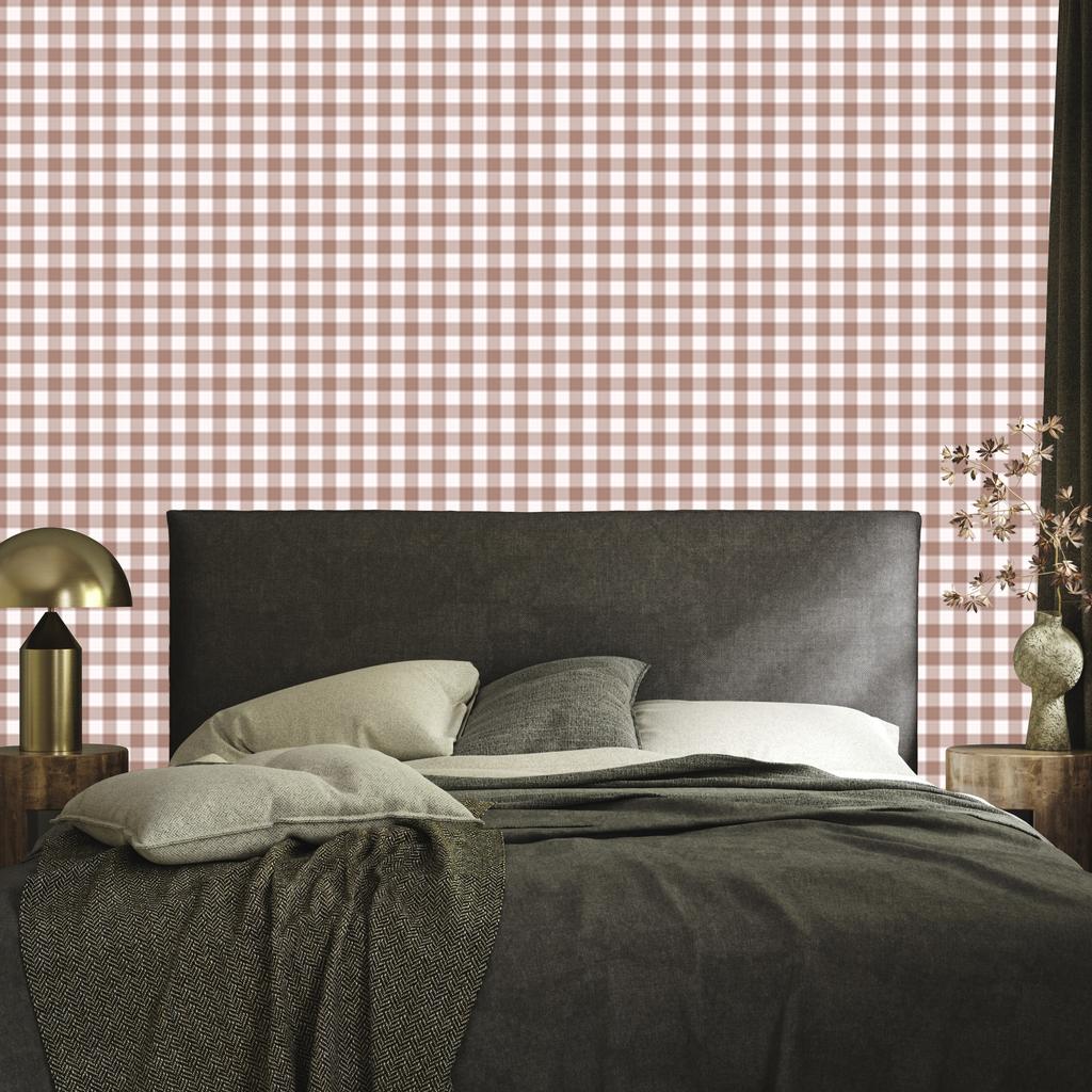 Wallpaper Fabric Pattern Orange and Peach 50x1000