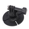 Ball Head Fit for DJI POCKET 3 Action Camera ABS PC Strong Adhesive Two Prong Action Camera Mount Base for Car Helmet
