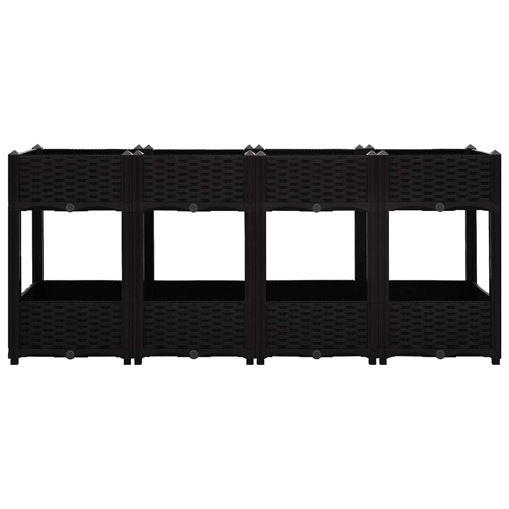 Raised Bed 160x40x71 cm Polypropylene