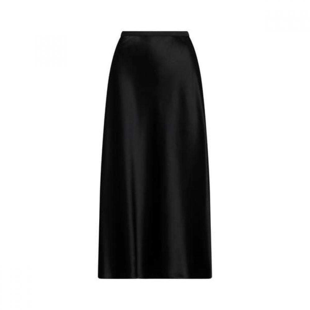 Polo Ralph Lauren Women Double Face Satin Skirt Wmposktnds20044001